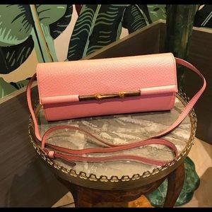 Gucci Bamboo Clutch Bag